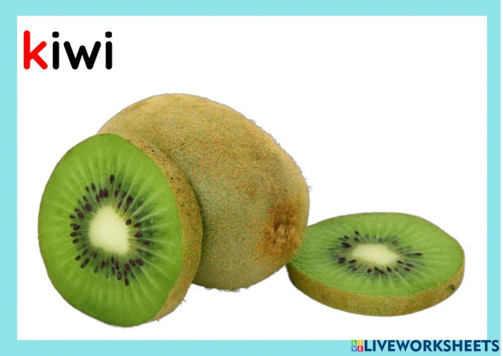 Listen and repeat: Letter K-k