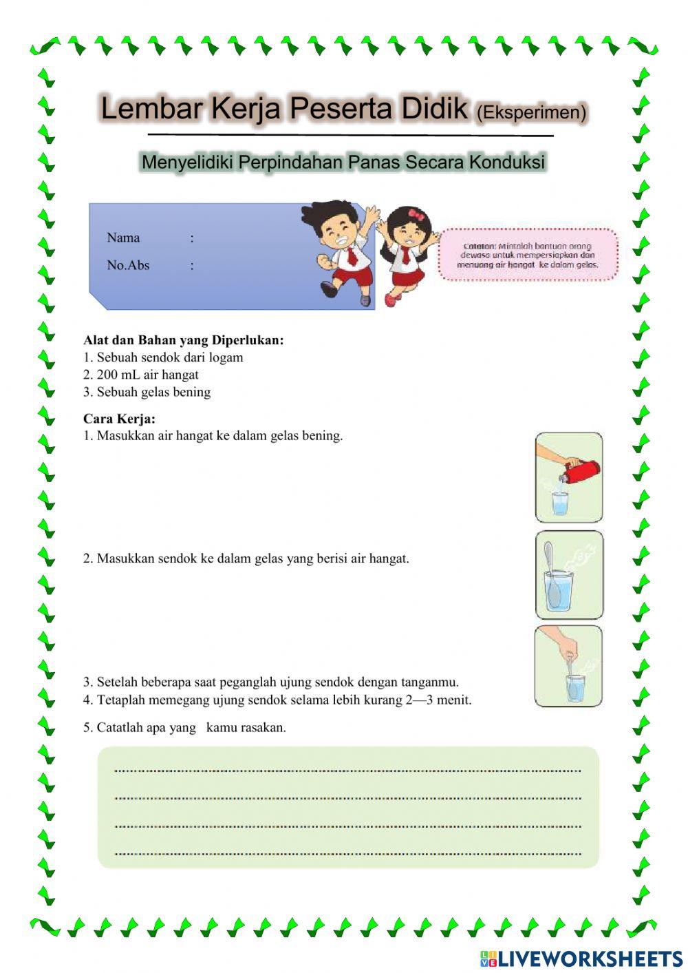 Menyelidiki Perpindahan Panas Secara Konduksi