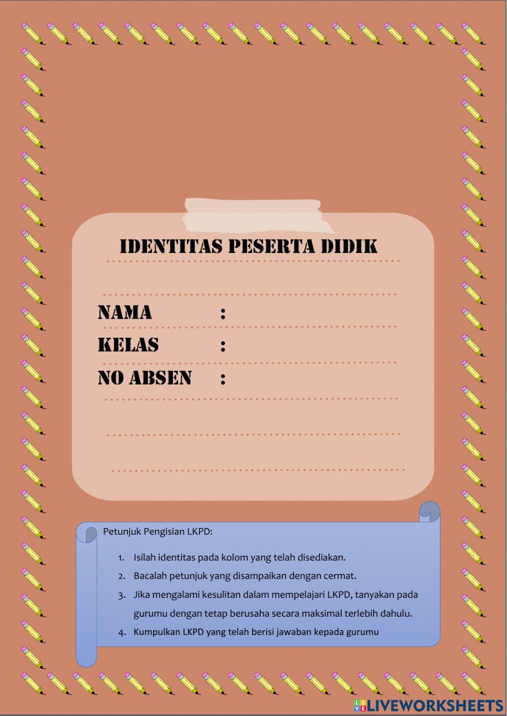 Lembar Kerja Peserta Didik Kelas V Tema 5 Subtema 1