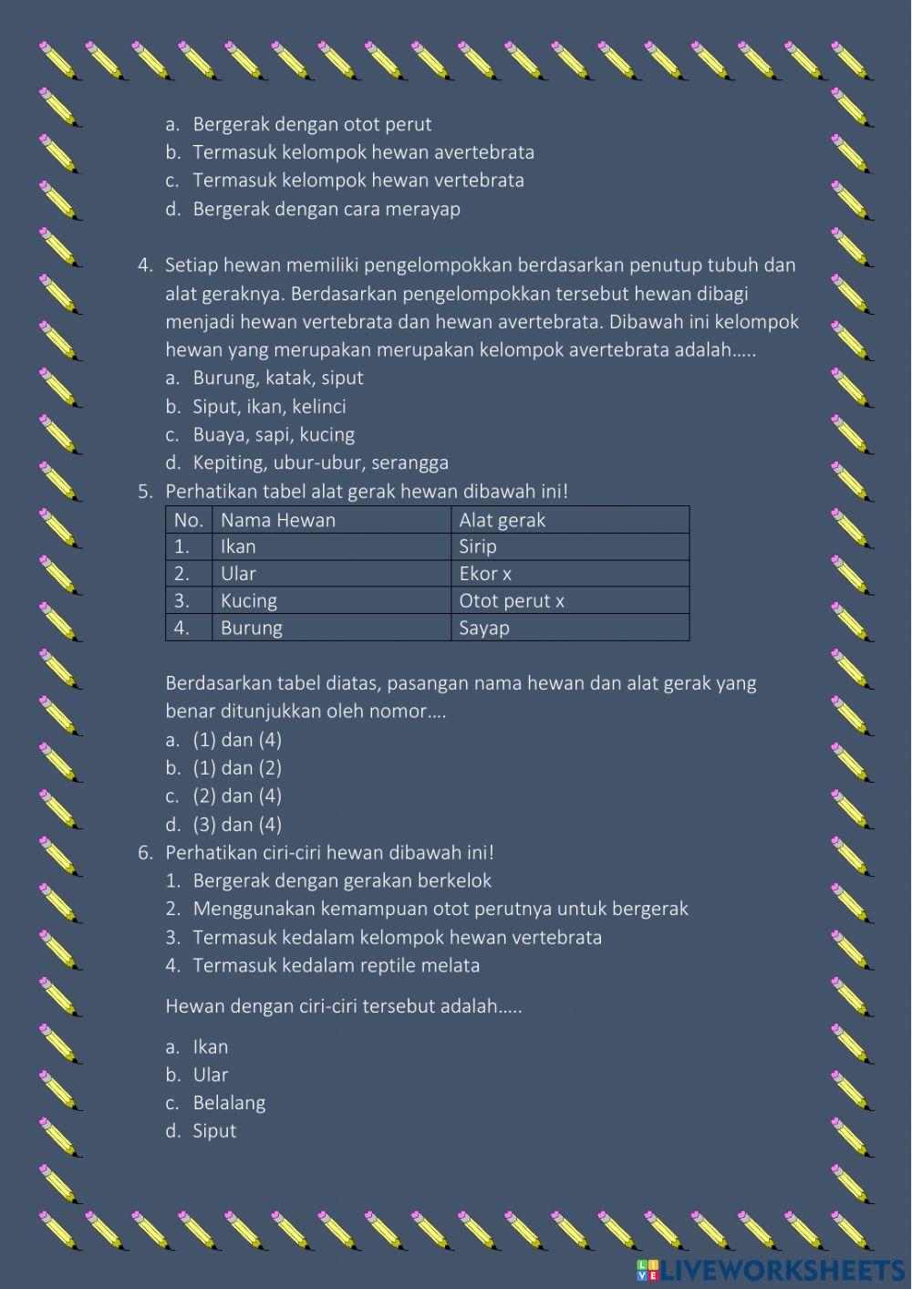 Lembar Kerja Peserta Didik Kelas V Tema 5 Subtema 1