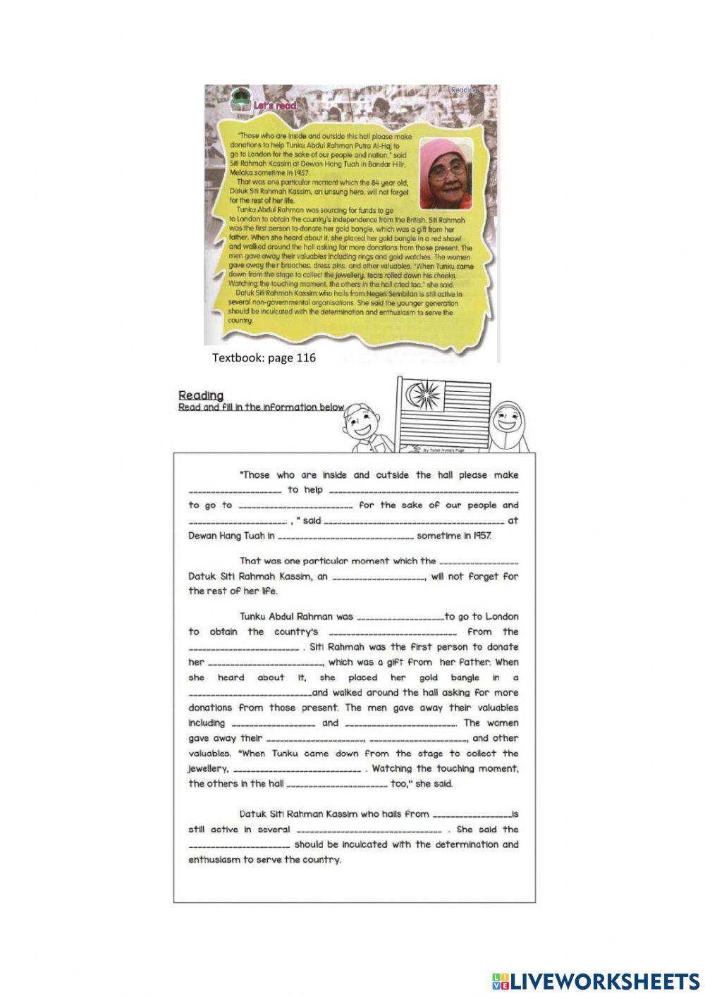 Unit 12: Land of Glory (reading)