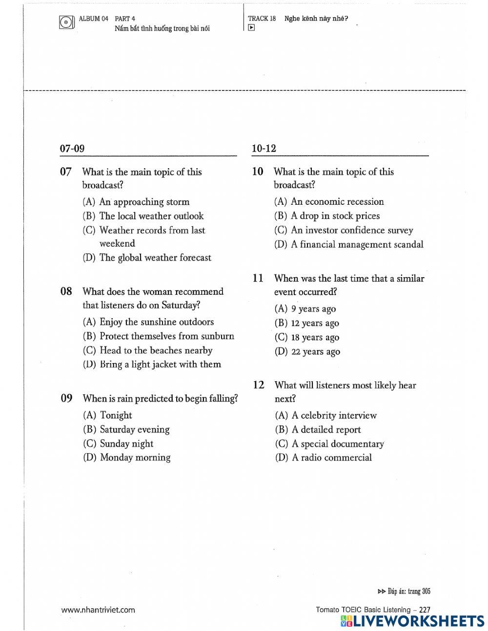 Listening part 4 toeic (18)
