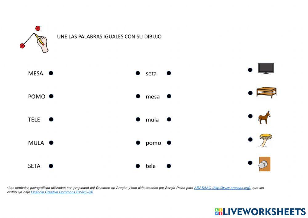Lectura silabas directas