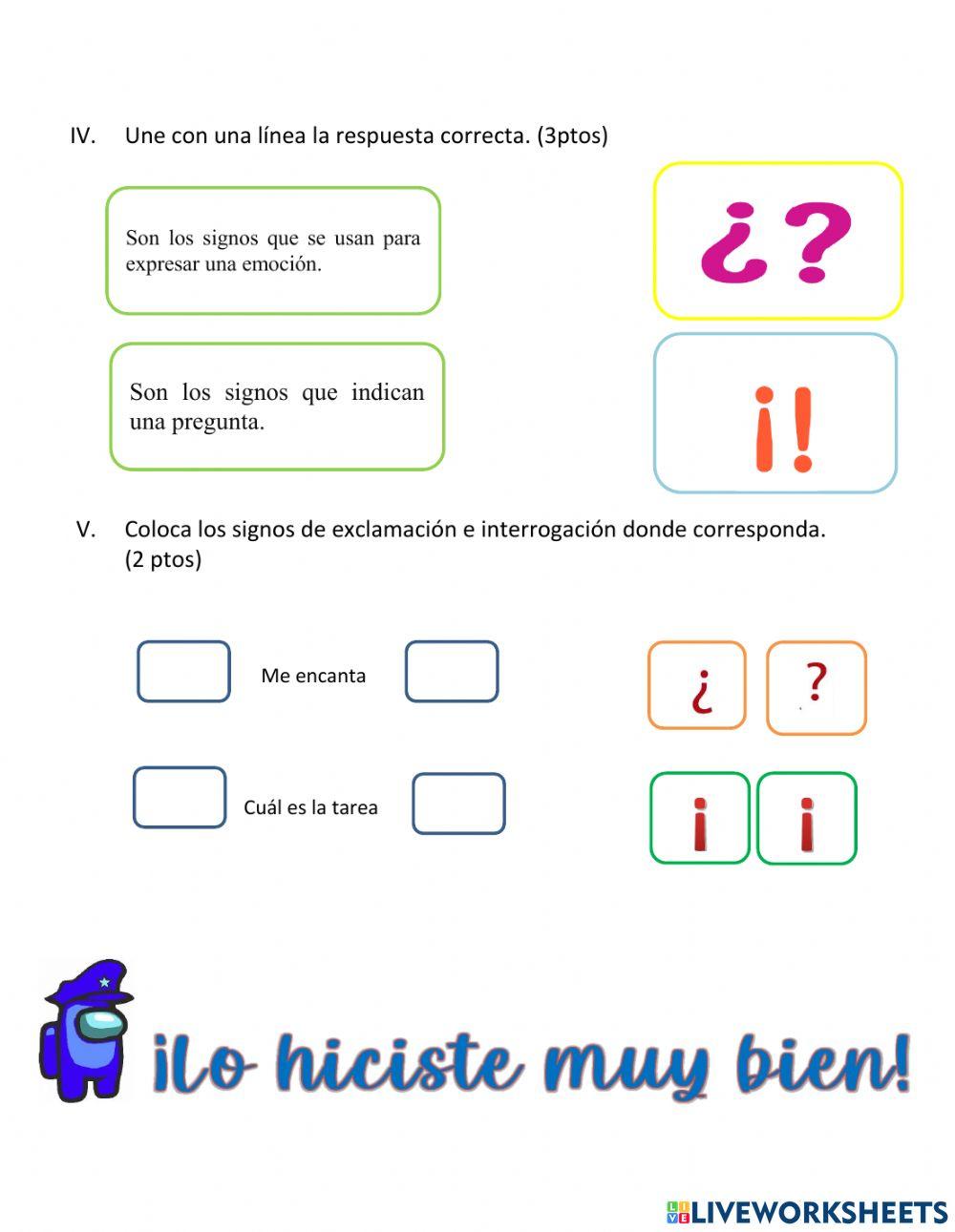 1 Parcial Español 3°