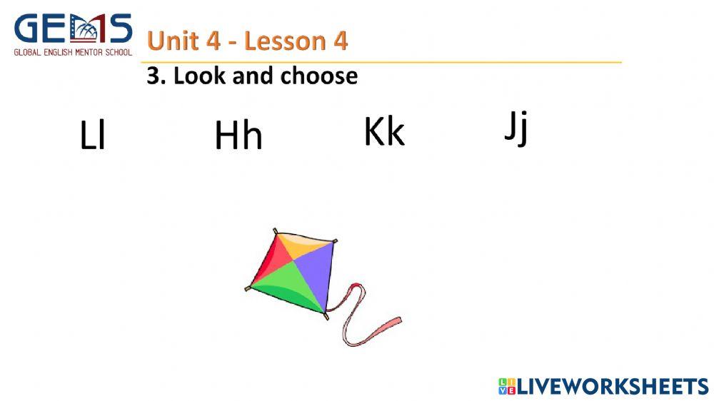 Eu starter - unit 4 - lesson 3 & 4