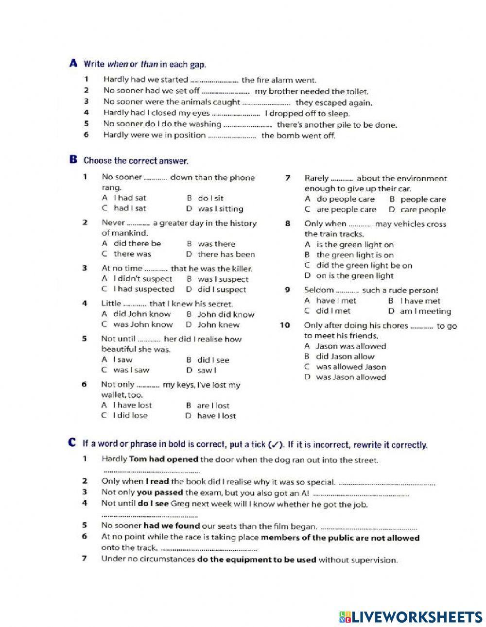 Passive- causative- inversion