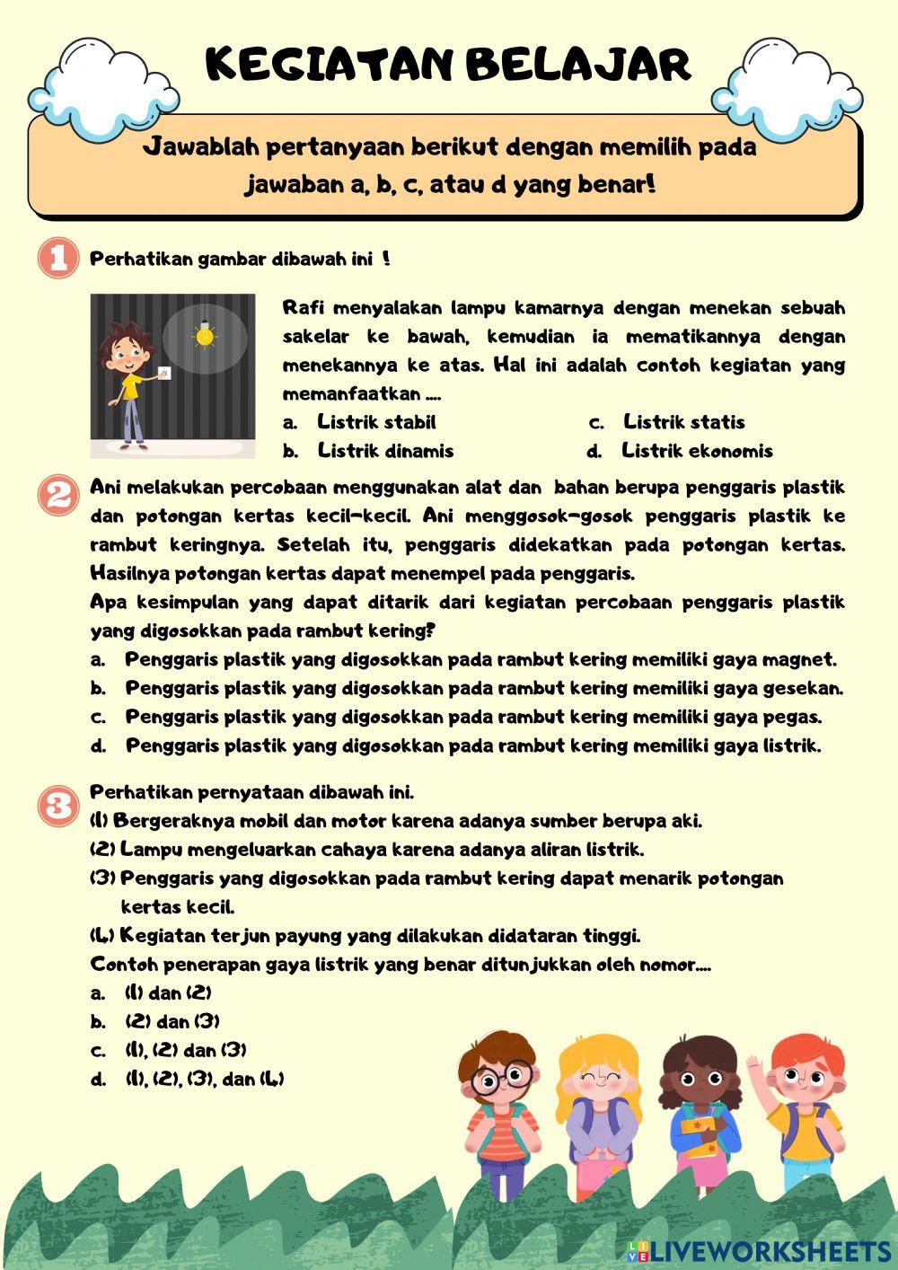 Lkpd kelas 4 semester 2 tema 7 subtema 2