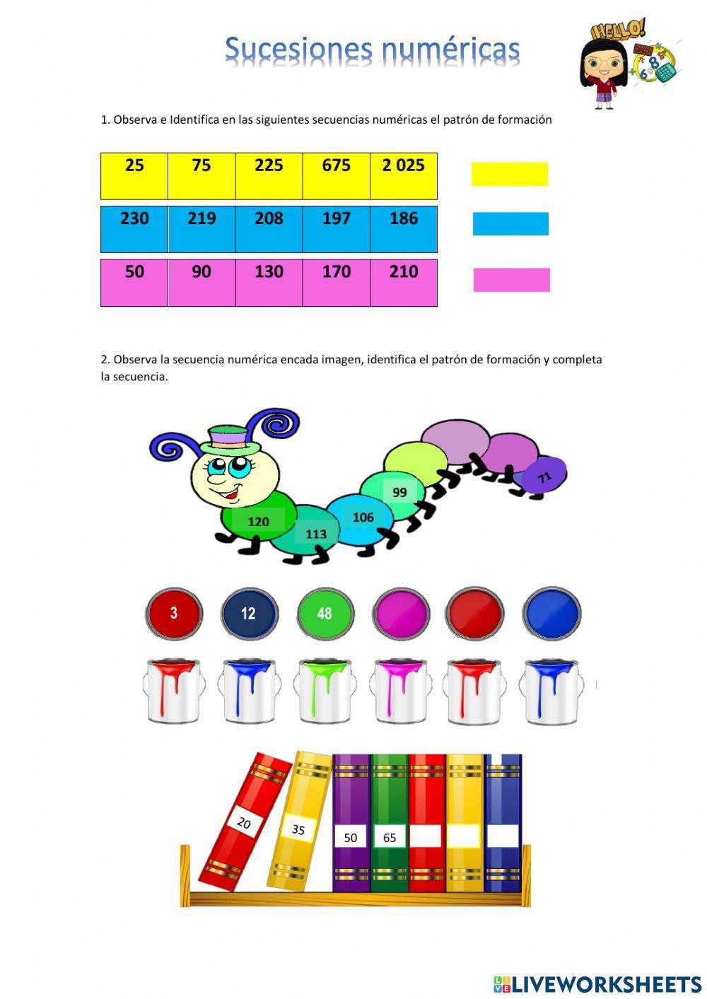 Sucesiones numericas
