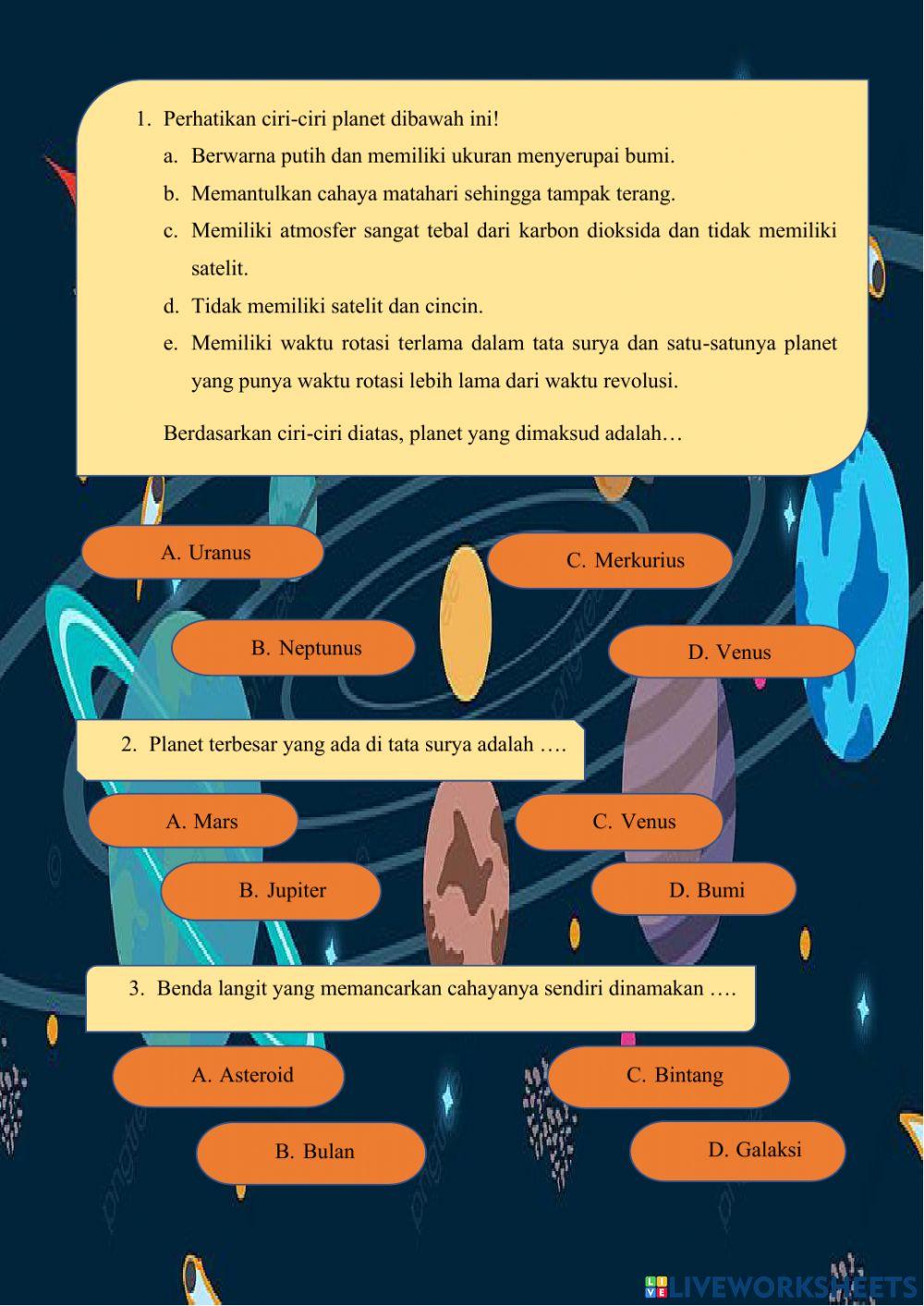 Lembar Kerja Peserta Didik Kelas - Tema 9
