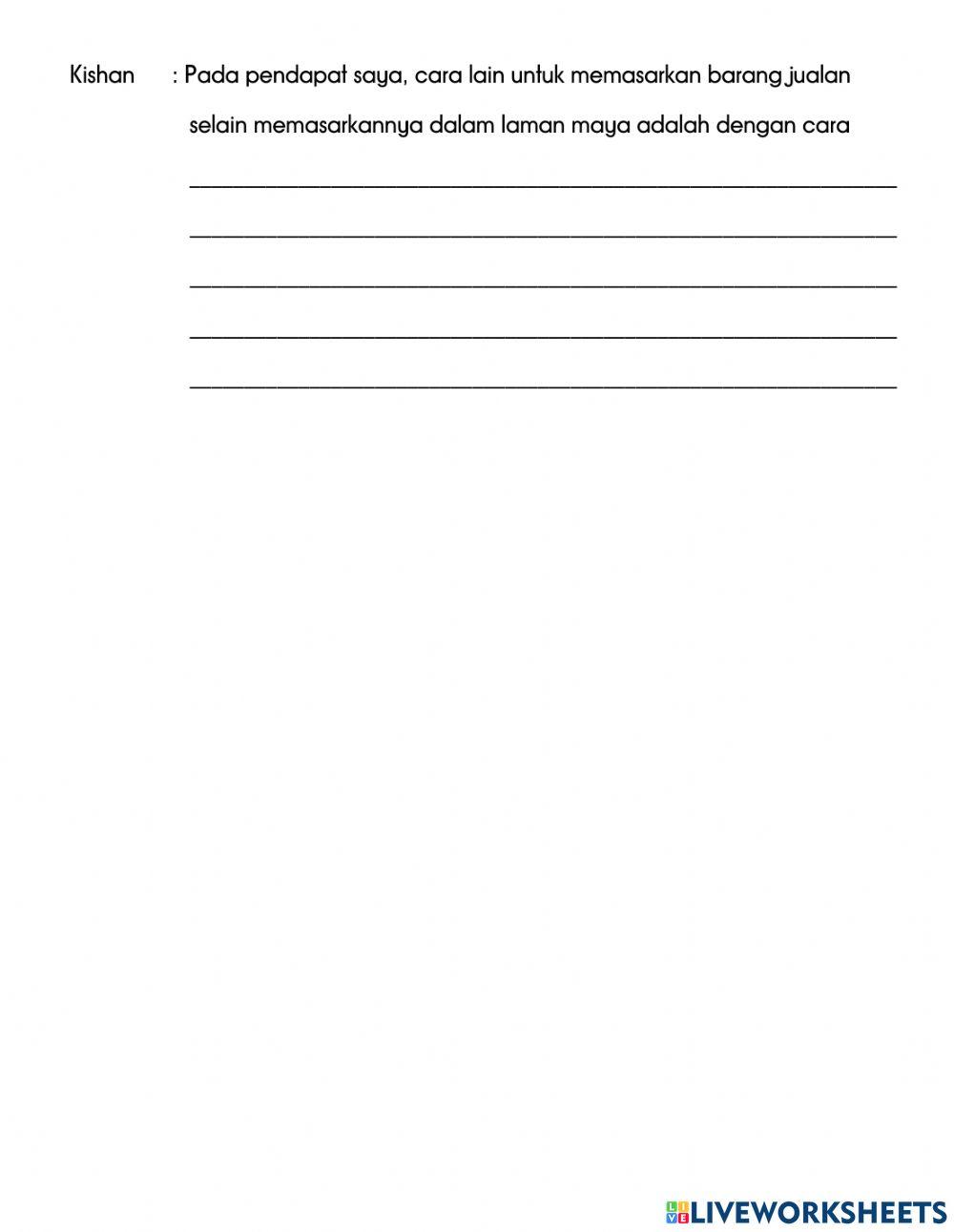 BM Tahun 5 SJKC : Hasil Usaha Kakakku