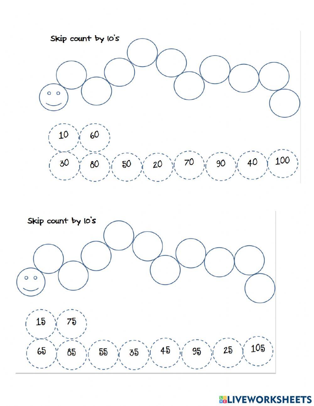 Mathematics online exercise for grade 2 | Live Worksheets