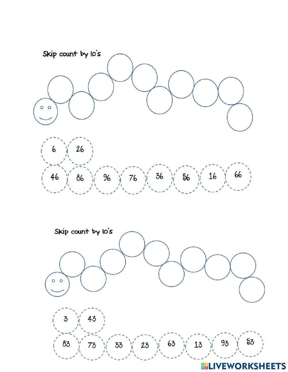 Mathematics online exercise for grade 2 | Live Worksheets