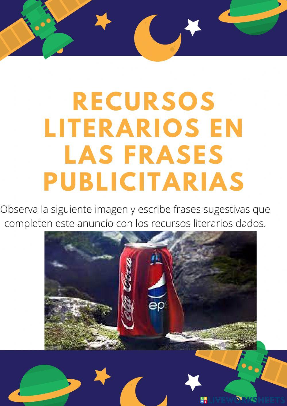 Recursos literarios en las frases publicitarias
