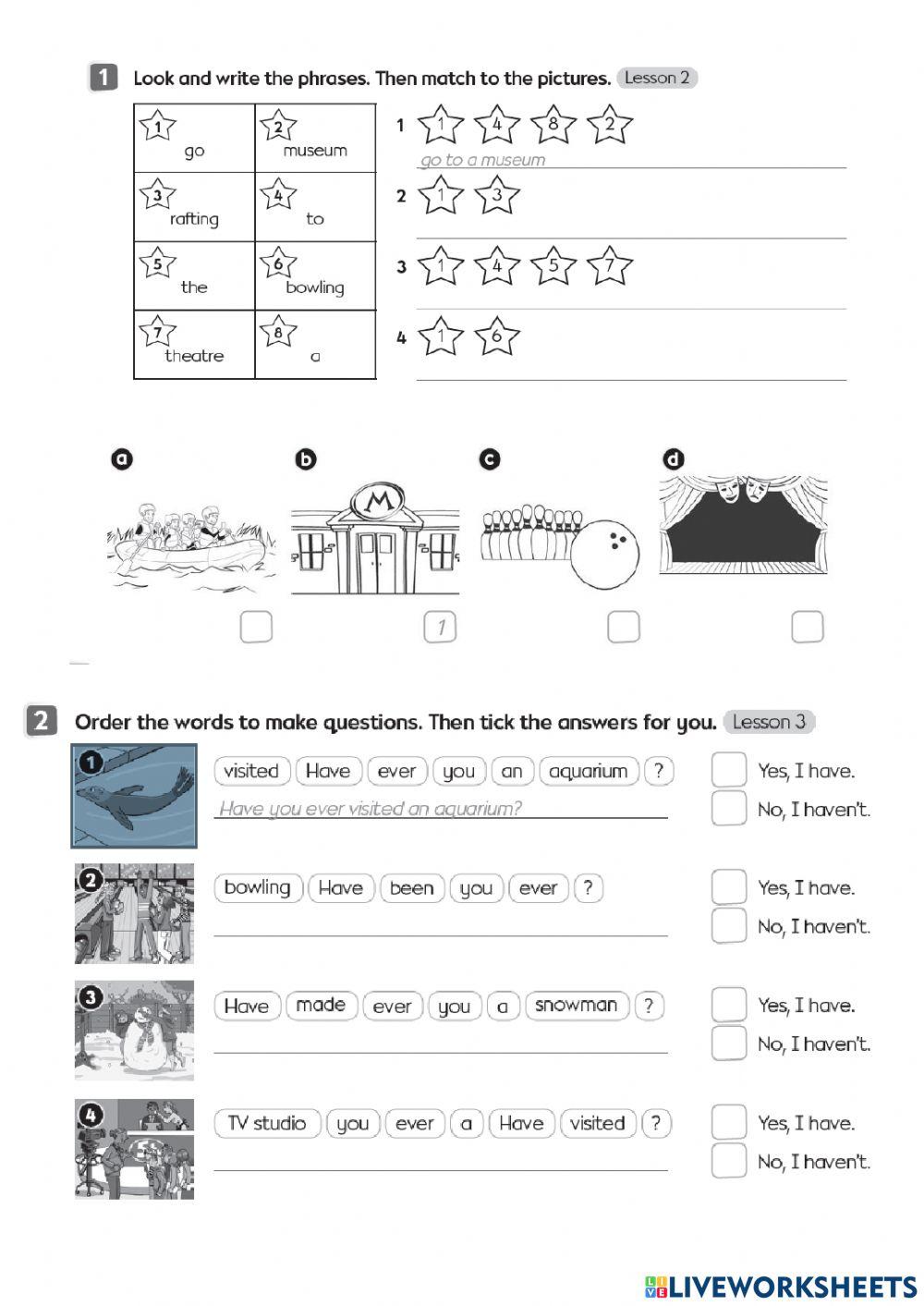 Past simple vs present perfect