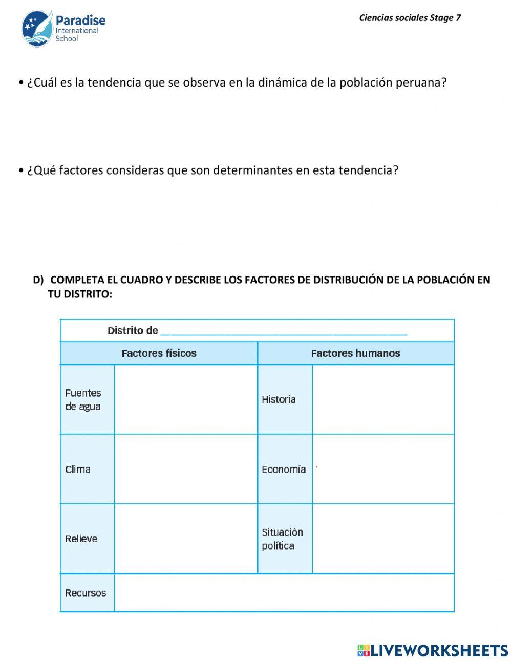 Estudio de la población