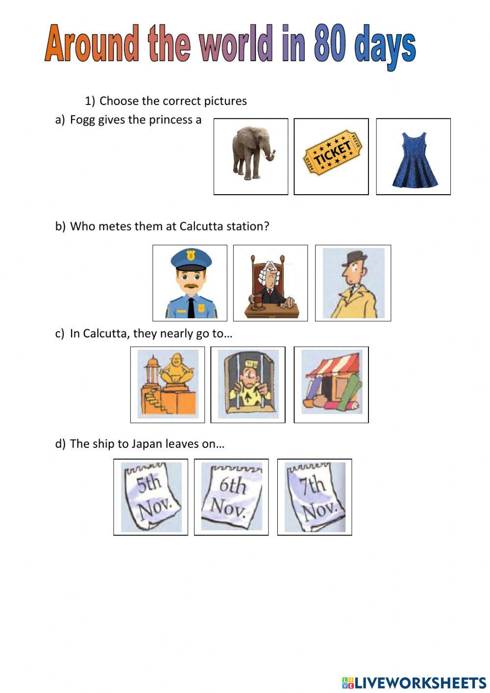 CH3: Around the world in 80 days