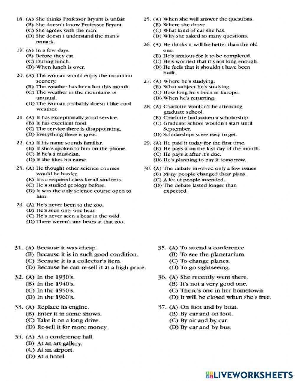 NGO practice 3 parts 1 and 2