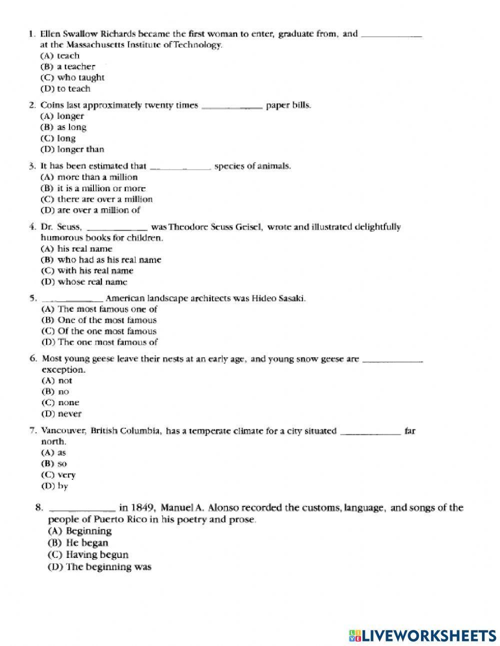 NGO practice 3 parts 1 and 2