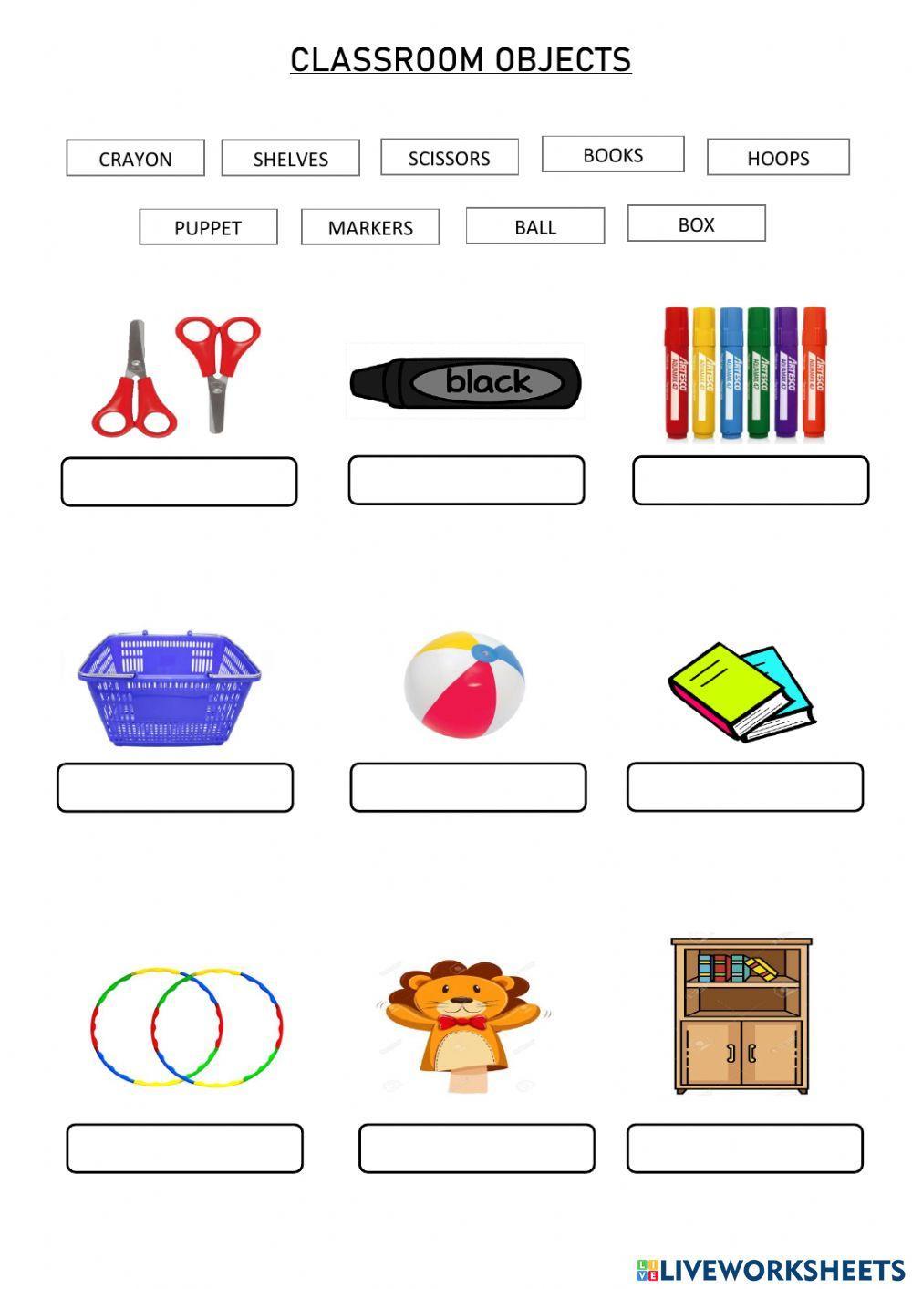 Clasroom objects