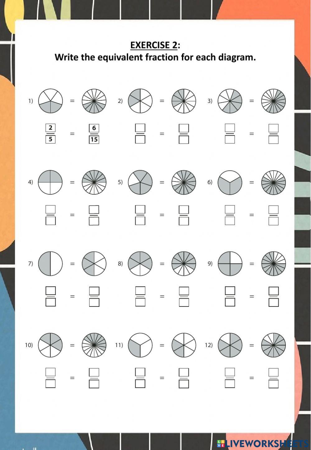 Equivalent Fractions