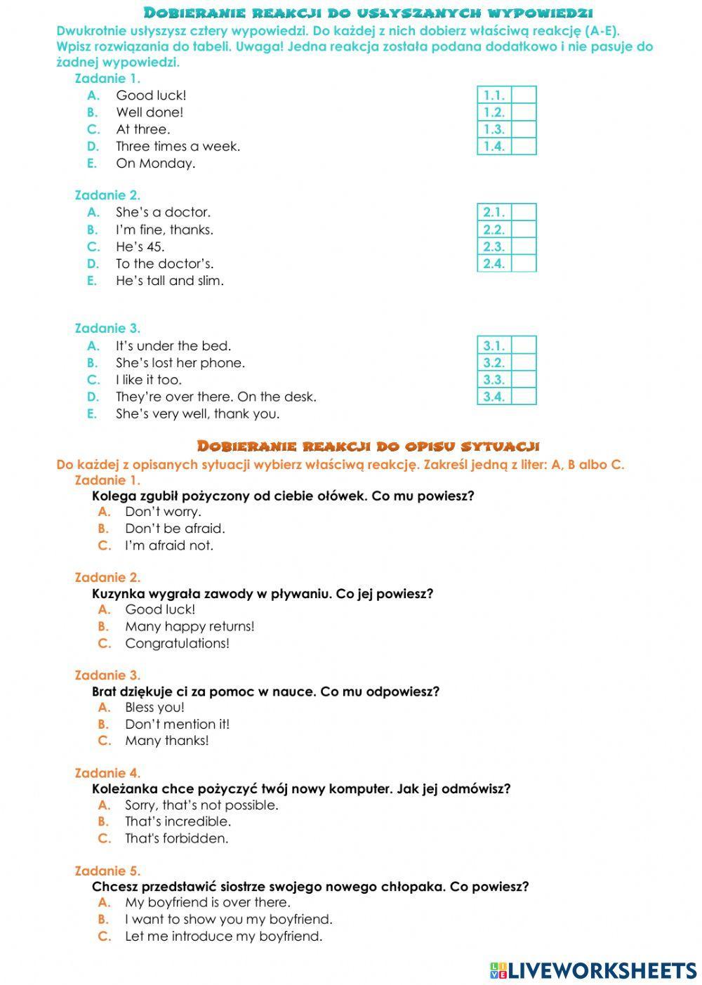 Egzamin Ósmoklasisty - środki i funkcje 1