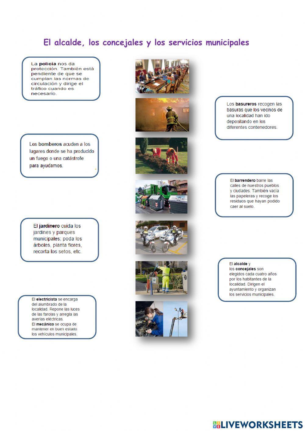 Servicios municipales