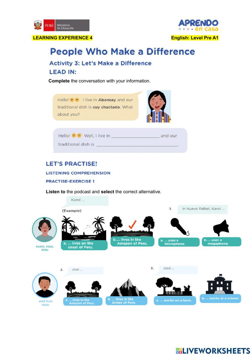 People who make the difference.