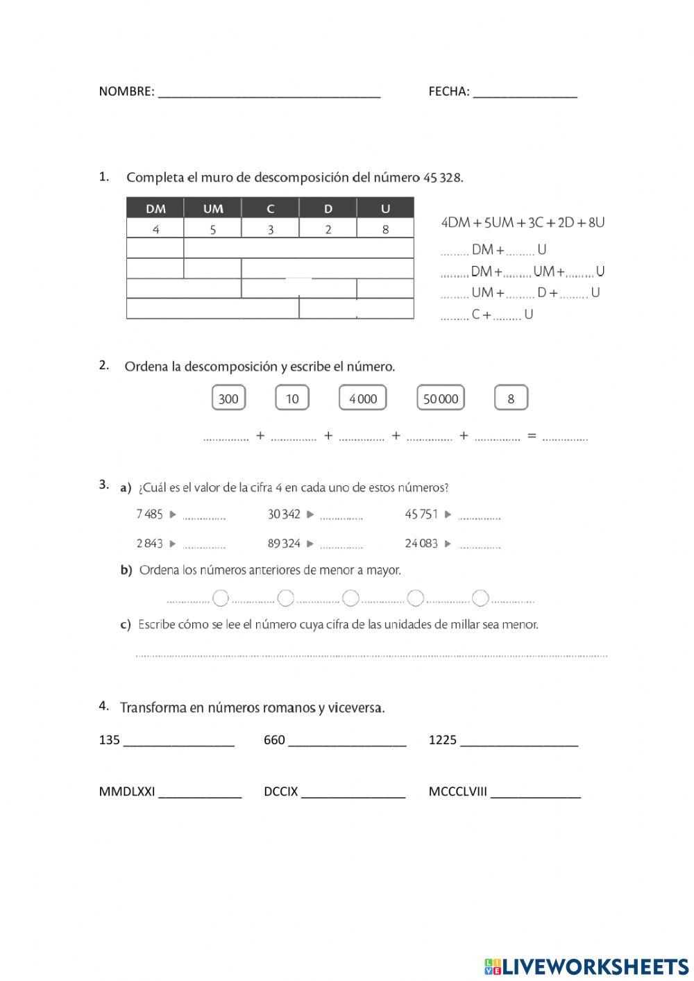 Control mates tema 1 3º