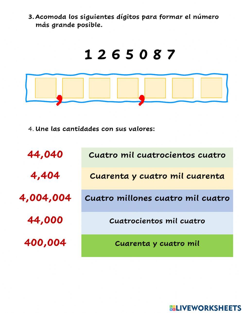 Valor posicional capítulo 5