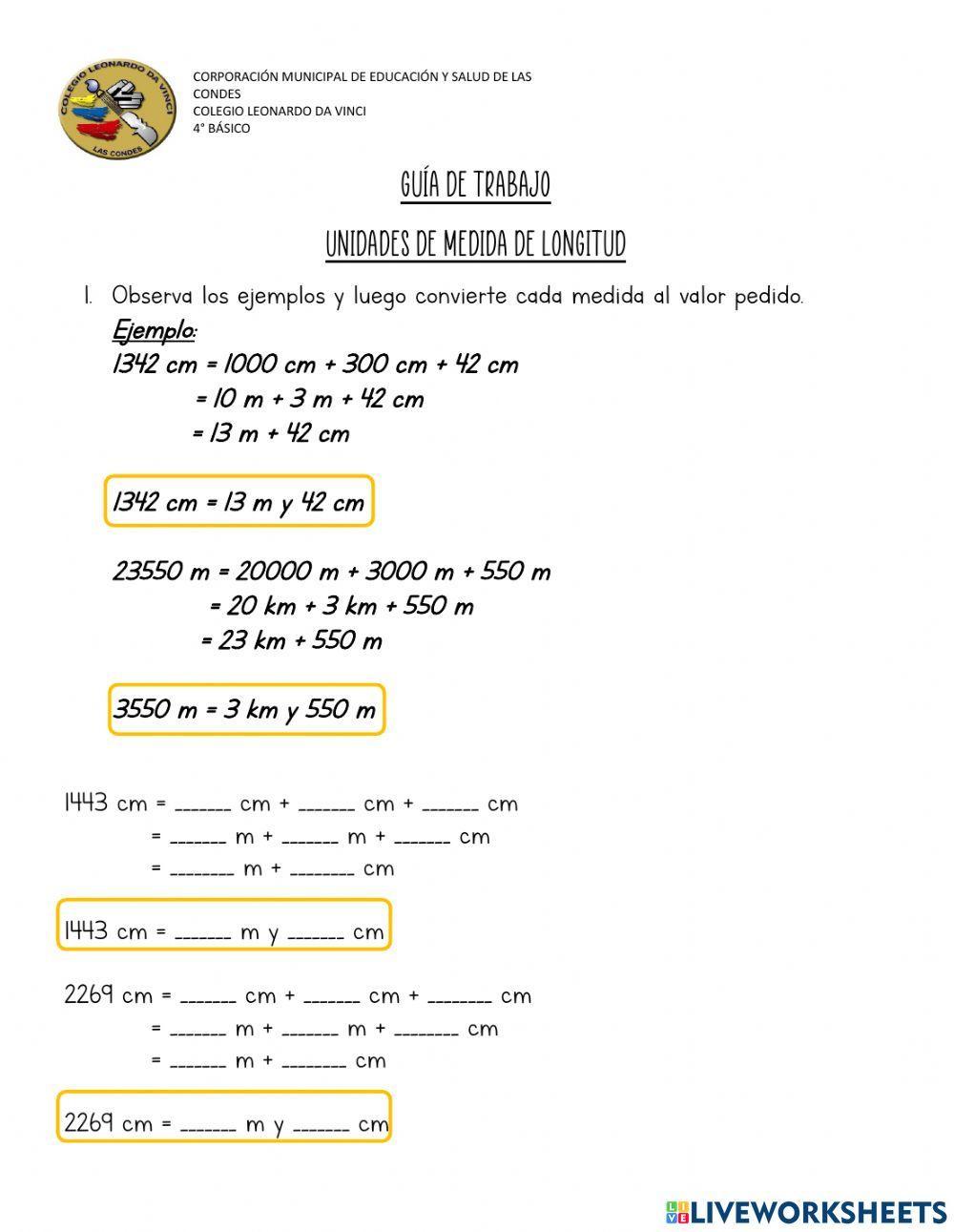 Unidades de medida de longitud