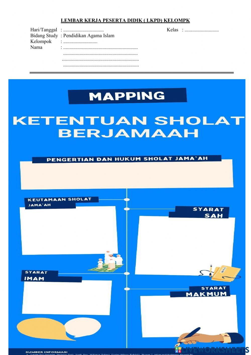 LKPD PAI KETENTUAN SHOLAT BERJAMAH