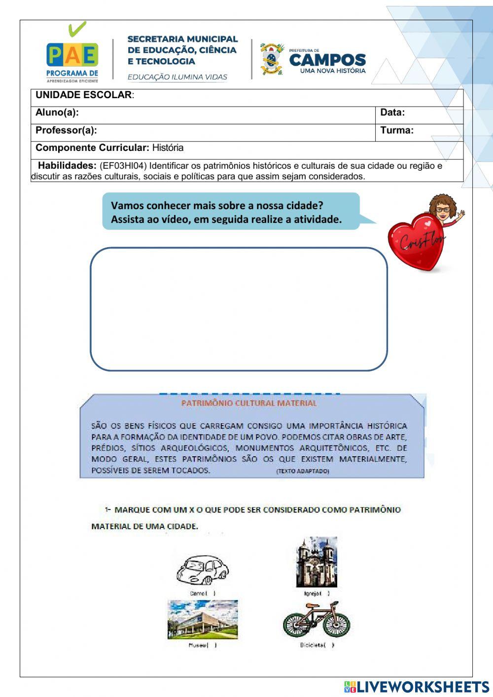 Patrimônio Cultural