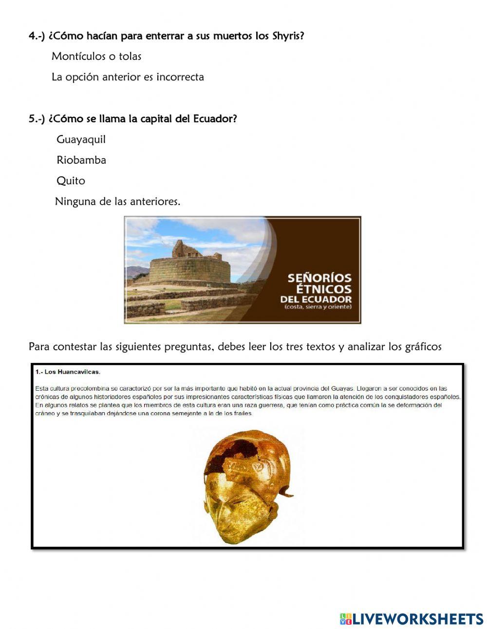 Los señoríos étnicos