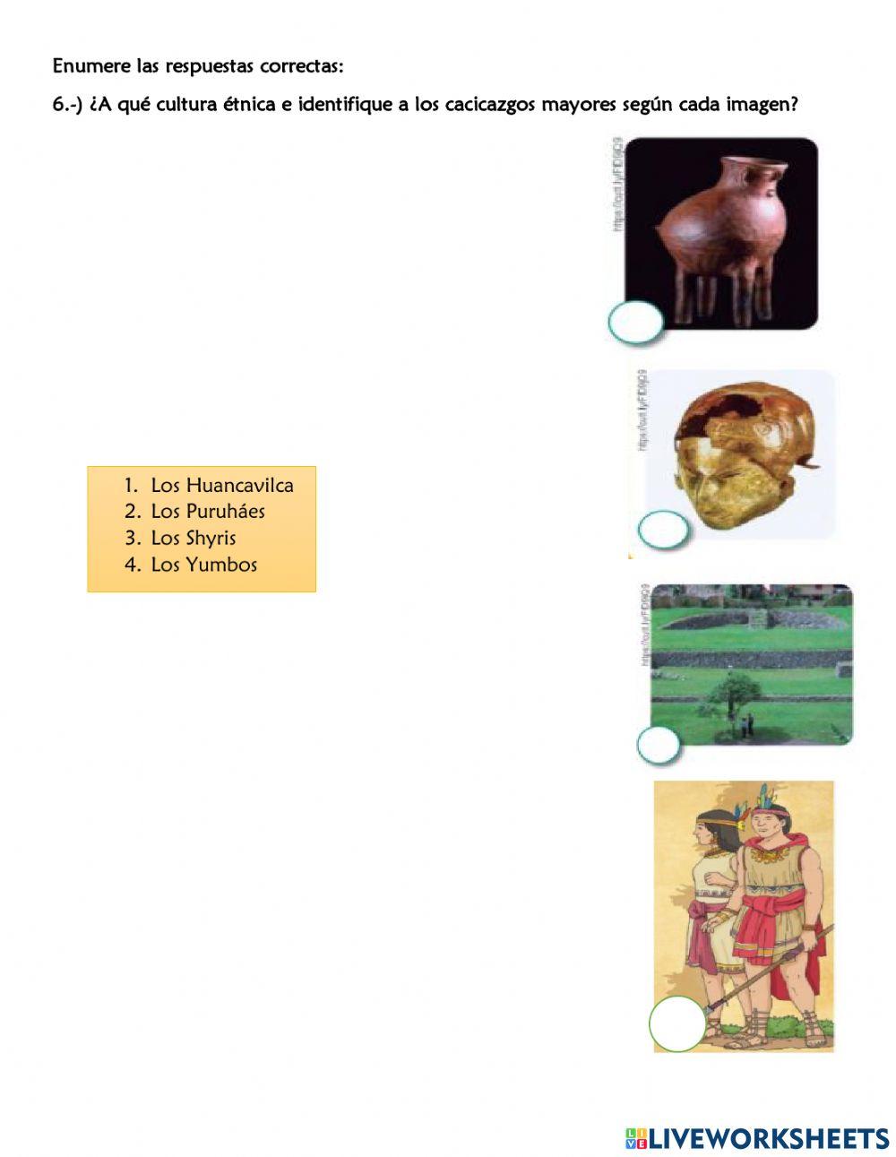 Los señoríos étnicos