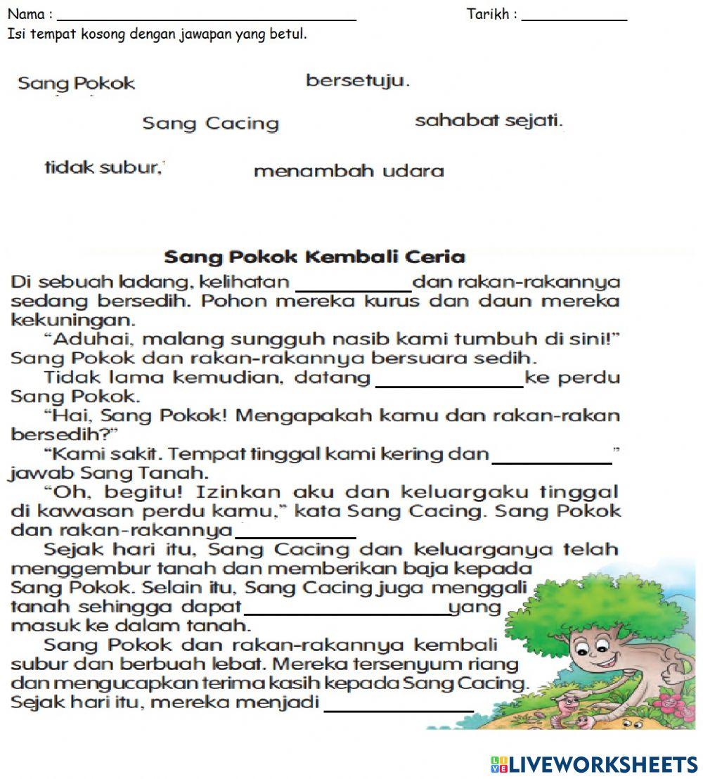 Sang Pokok Kembali Ceria
