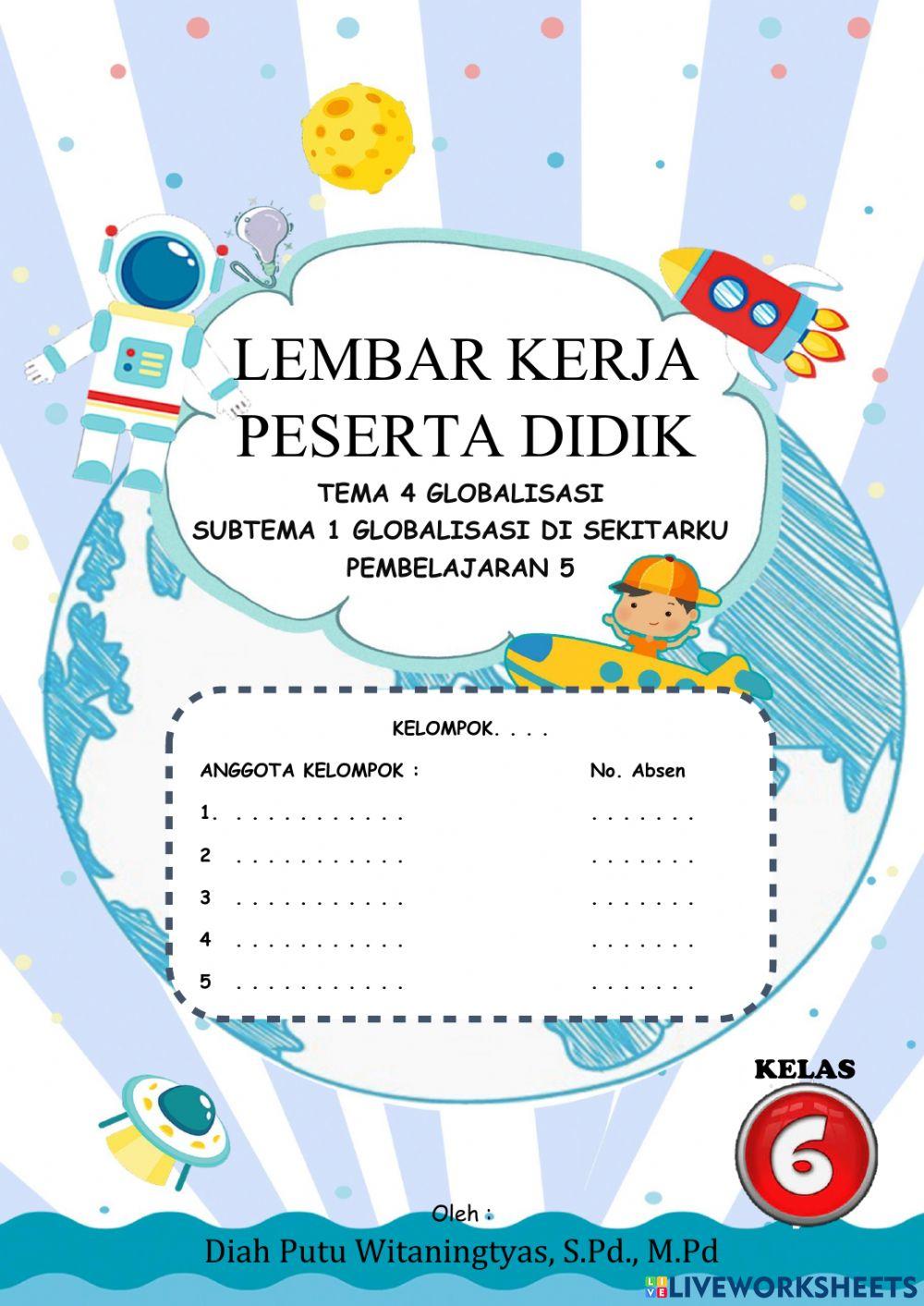 Tematik 4 Subtema 1 Pembelajaran 5