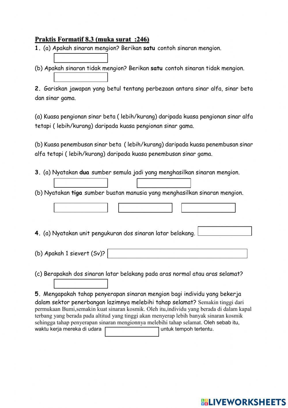Praktis Formatif 8.3