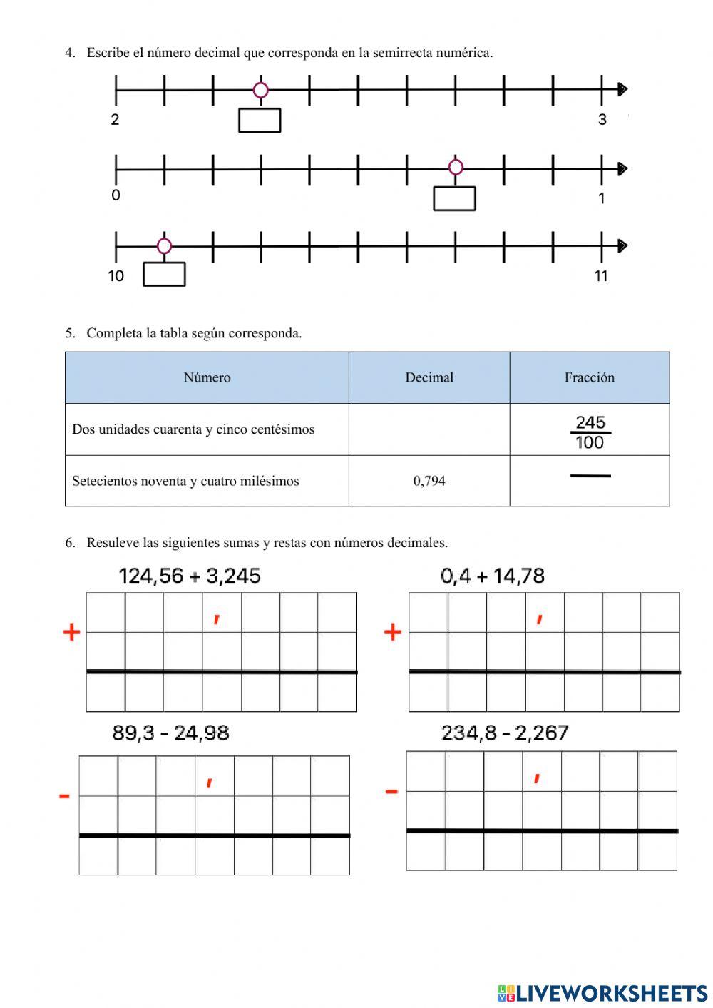 Evaluación 1r bloque Matemática N.