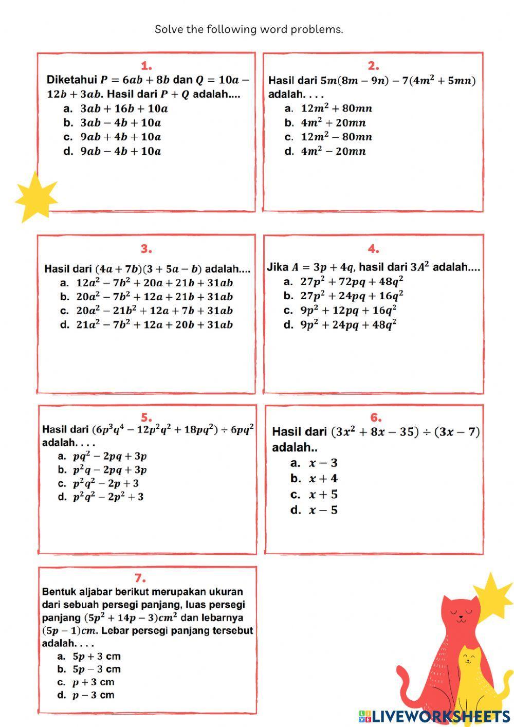 Kuis kelas 7 10 oktober
