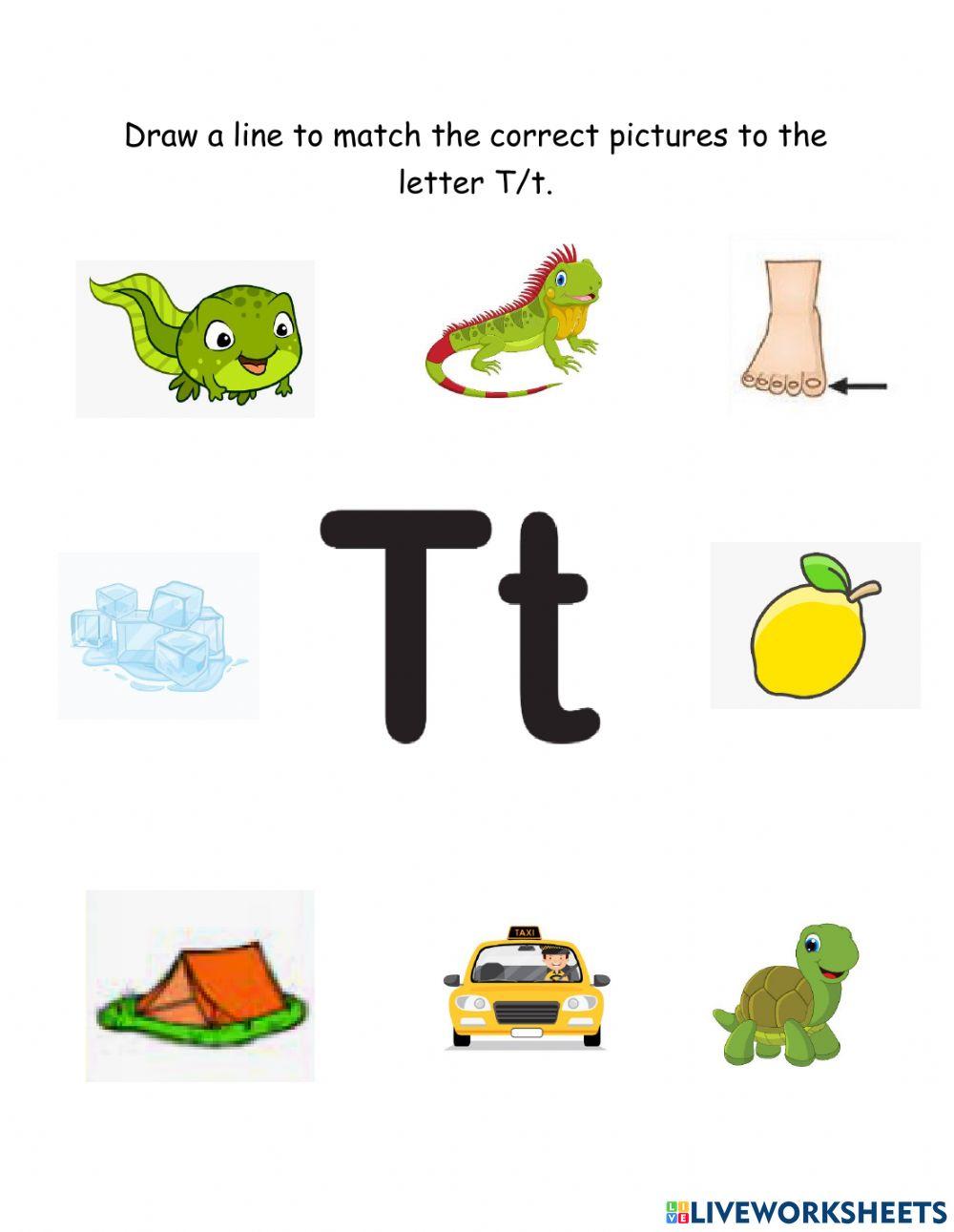 Letter T