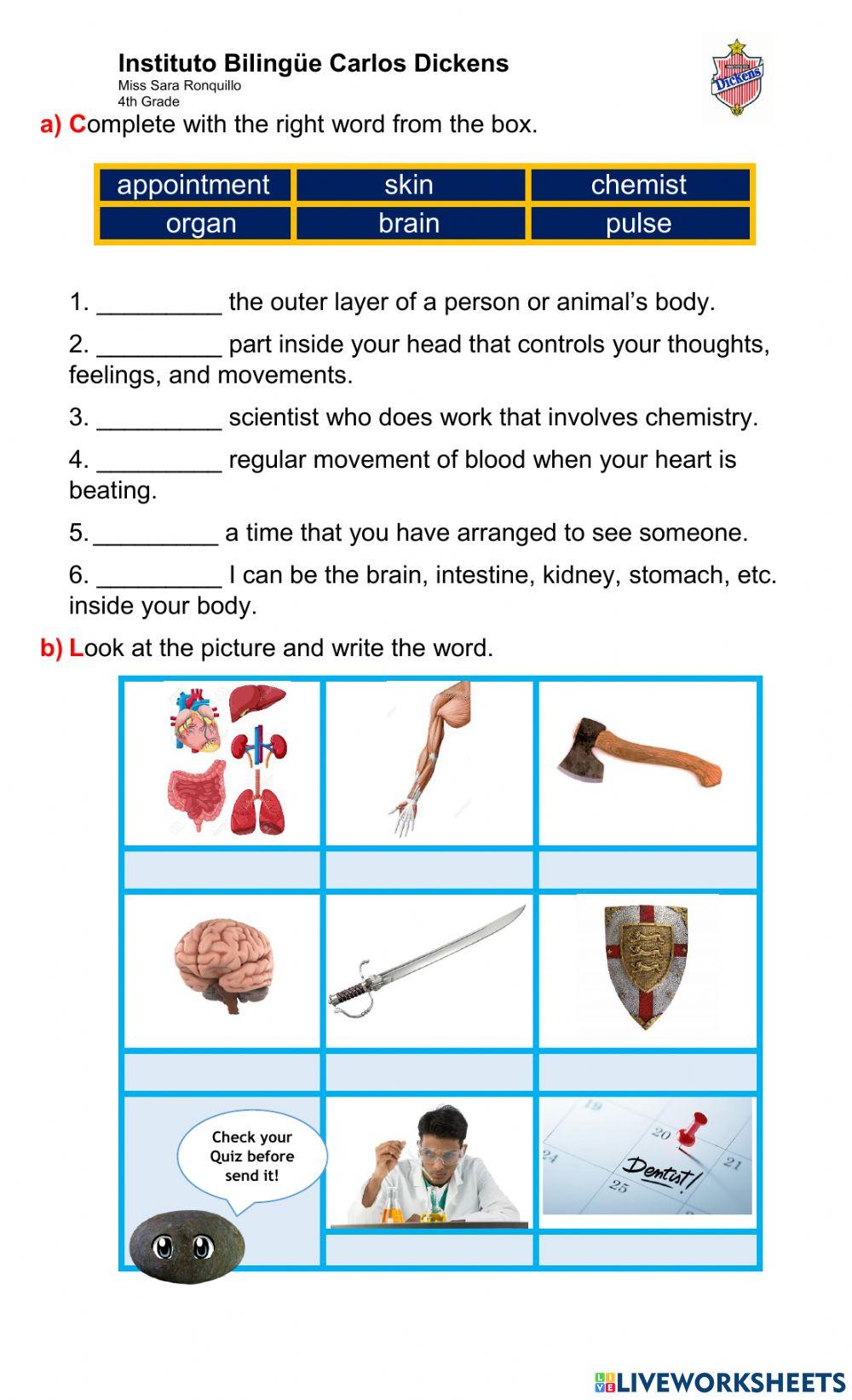 7 - Vocabulary Quiz 15-10