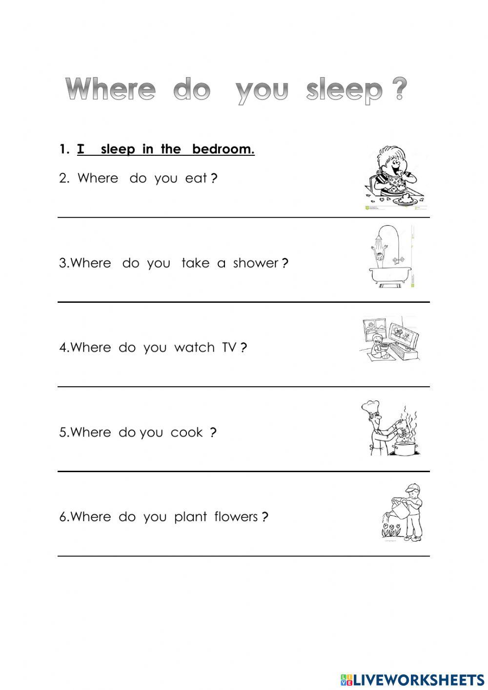 WS 9 Rooms in the house