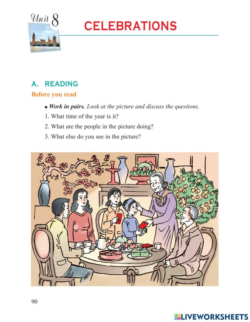 Reading-Unit 8-Grade 11