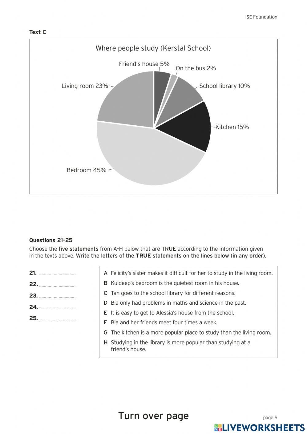 Trinity ISE foundation sample 5