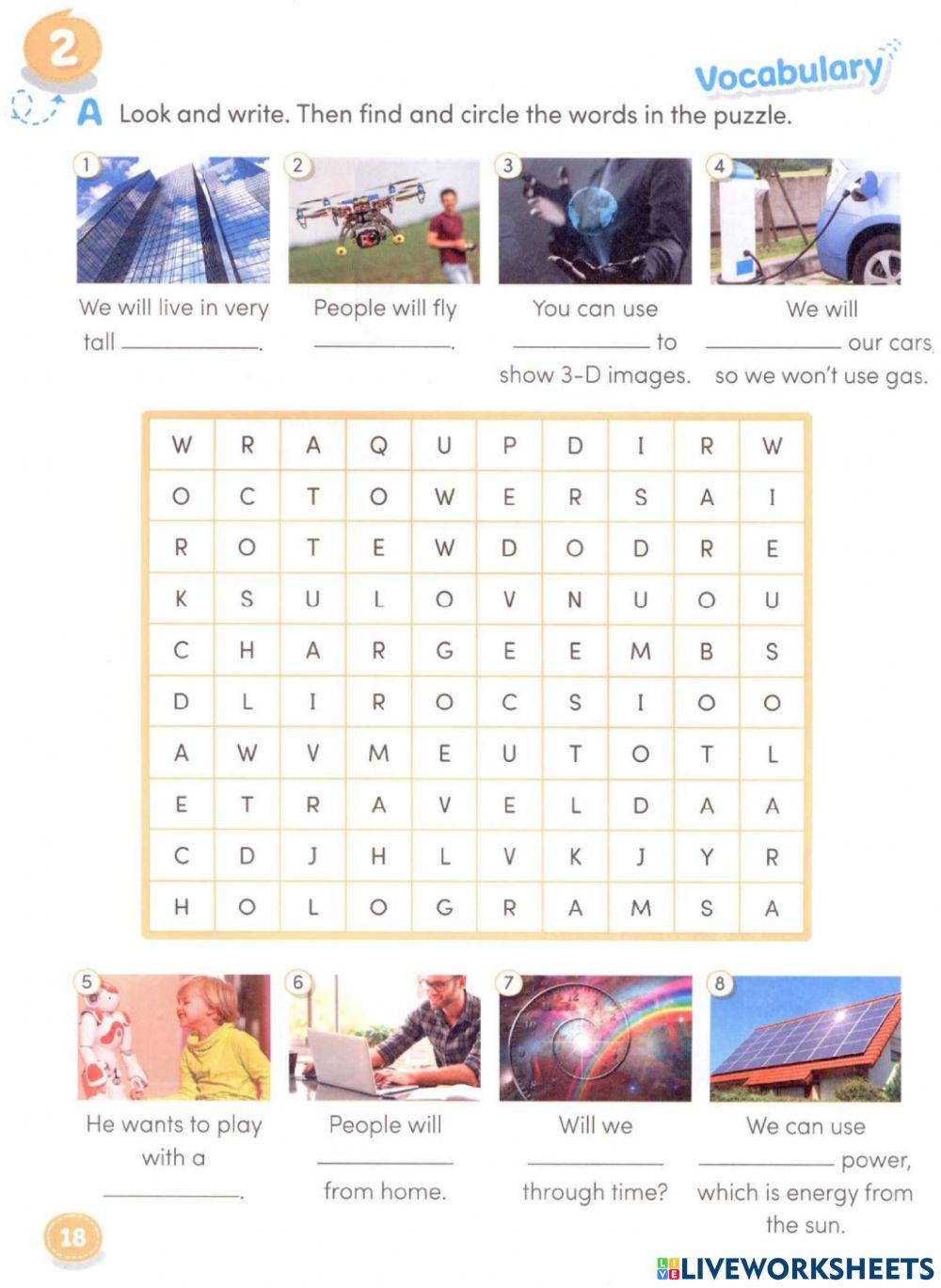 Hang out 6 unit 2 p 16 23 online exercise for live worksheets
