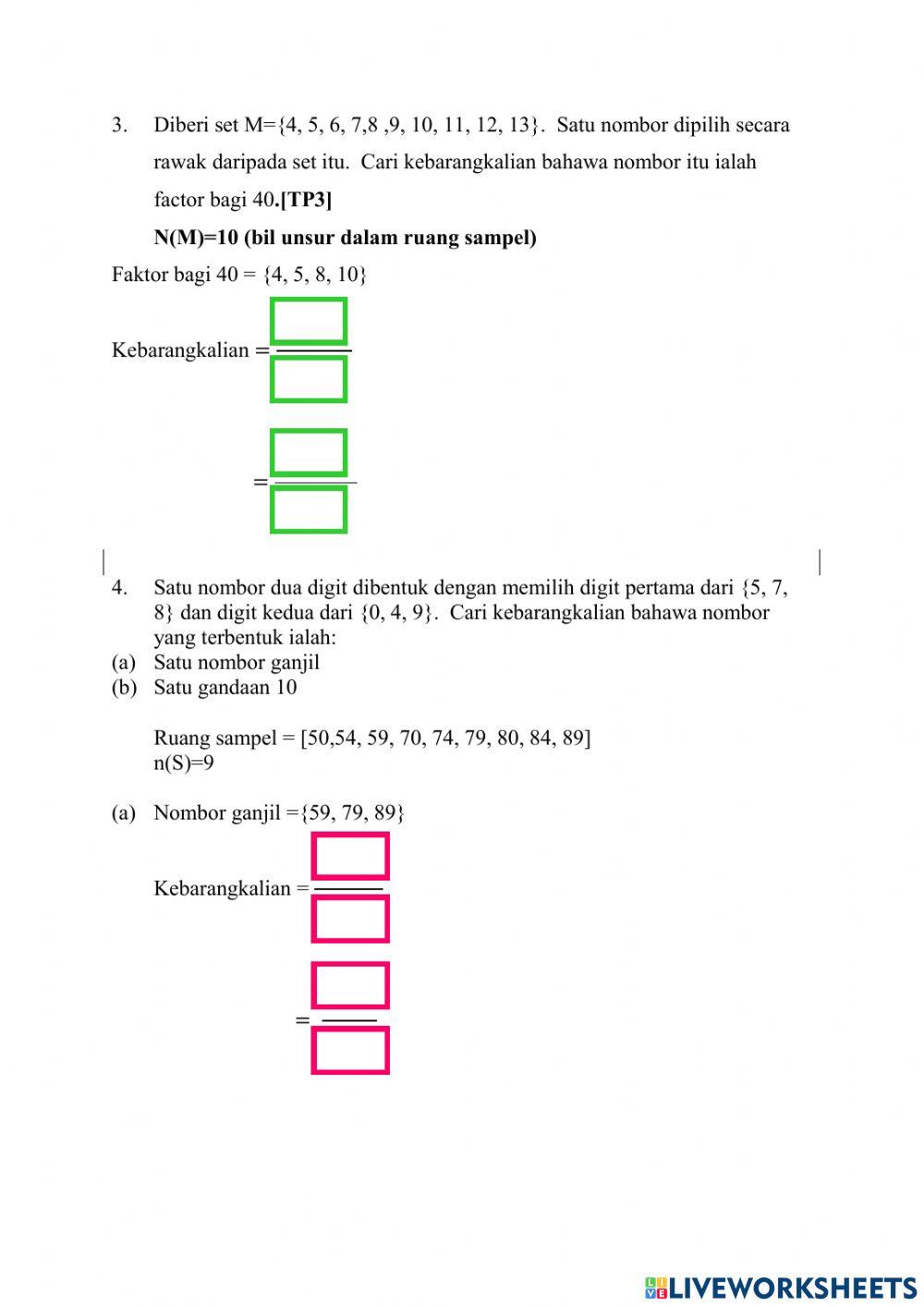 Bab 13 kebarangkalian mudah