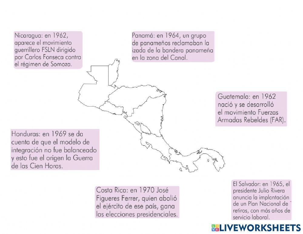 América Central: 1960-1969