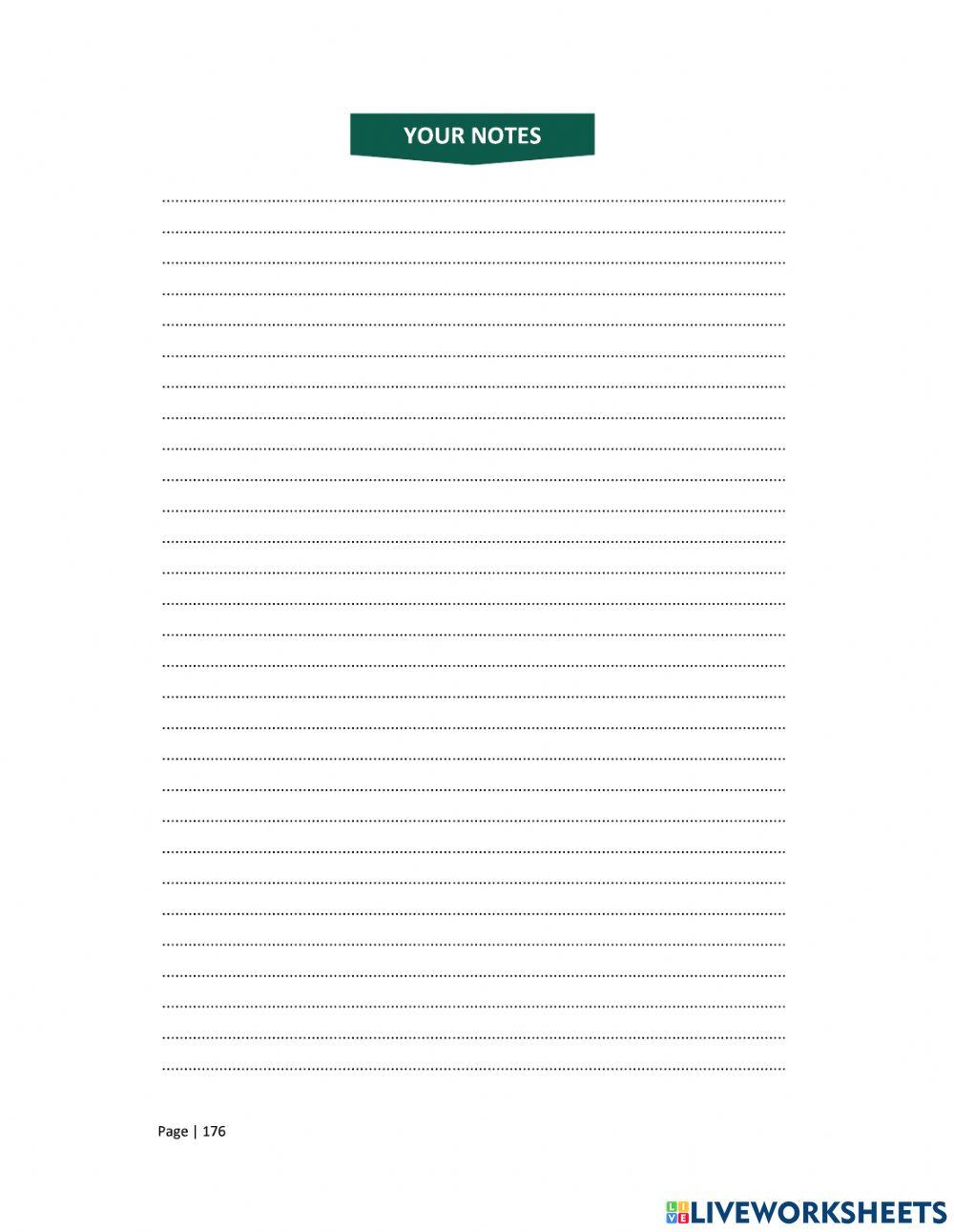 Homework speaking unit 2