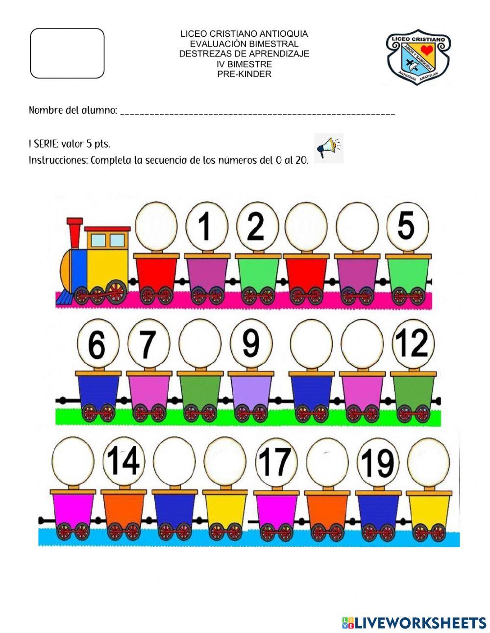 Evaluación de Matemática