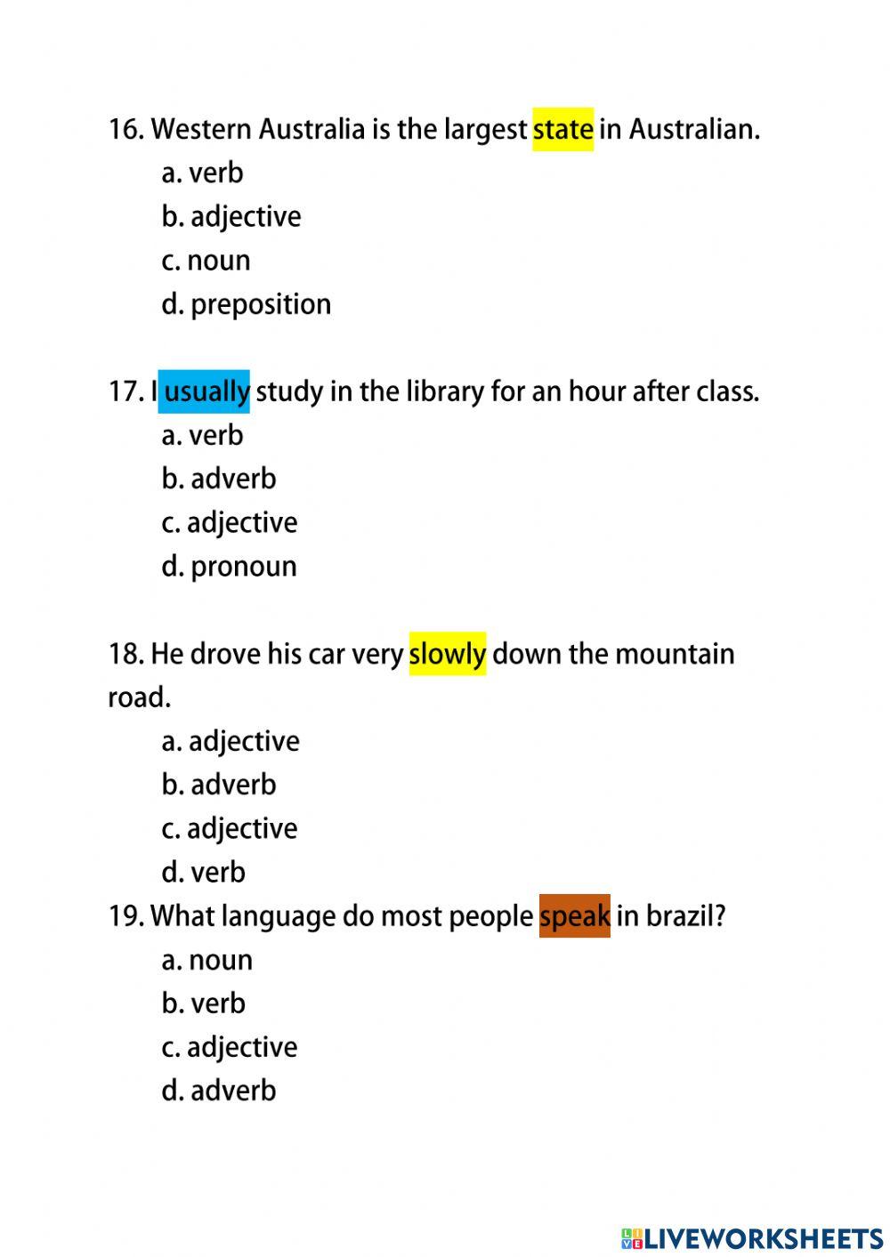ข้อสอบปลายภาค ภาษาอังกฤษพื้นฐาน block course
